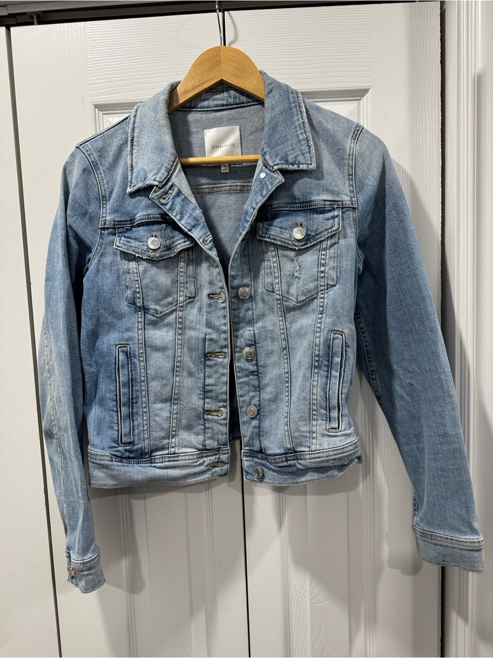 Dynamite Light Wash Denim Jacket